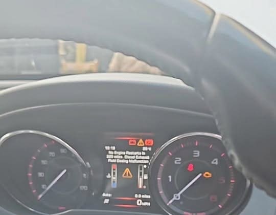 Jaguar XE dashboard warning: no engine restarts in 300 miles, diesel exhaust fluid dosing malfunction